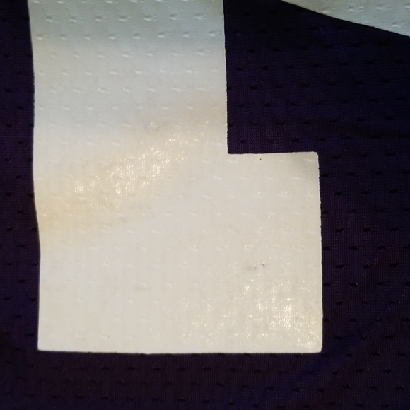 RUSSEL ATHLETIC LSU? Purple Yellow Jersey #17, MEN SIZE L - Picture 14 of 14